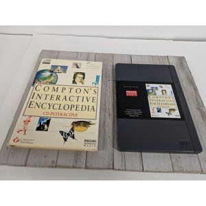 Compton's Interactive Encyclopedia  Interactive Compact Disc Phillips CD-i